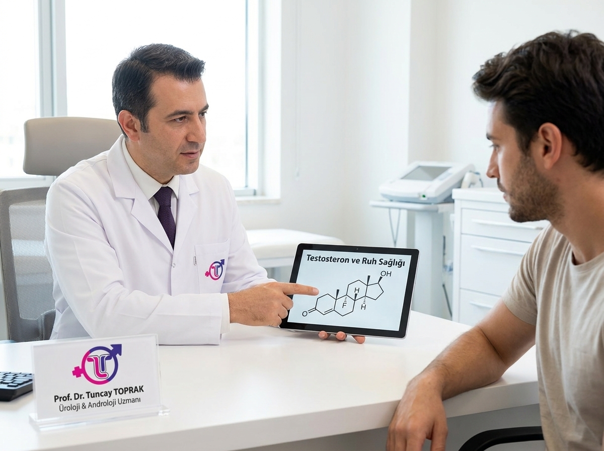 erkeklerde testosteron eksikliği