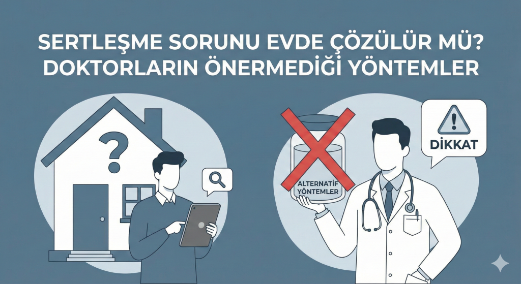 sertleşme sorunu neden olur